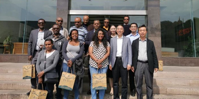Az etióp kormányküldöttség látogatása